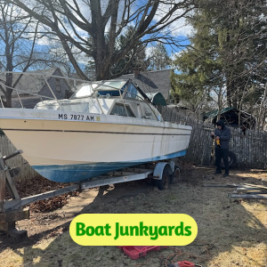 Boat Junkyard Service Bridgewater MA Boat Removal