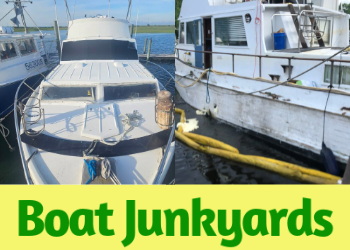 Boat Junkyards Price Estimation Extra Large Boats on Water