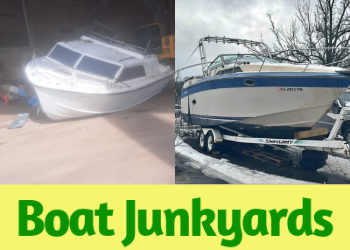 Boat Junkyards Price Estimation Large Boats on Land