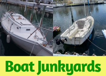 Boat Junkyards Price Estimation Small Sailboats on Water