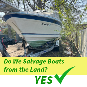 Marine Salvage from Land