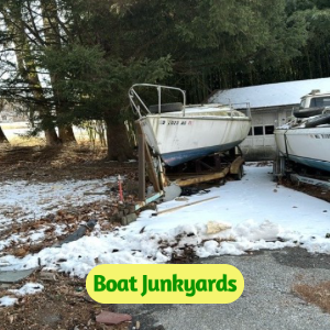 Thornton Pennsylvania Old Boat Salvage
