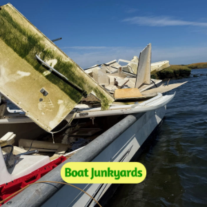 Underwater Junk Boat Removal