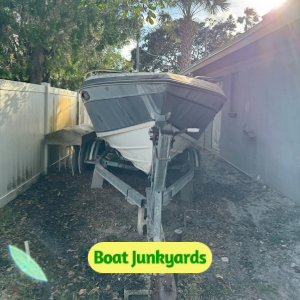 Remove The Old Boat in Your Yard Palm Harbor, Florida